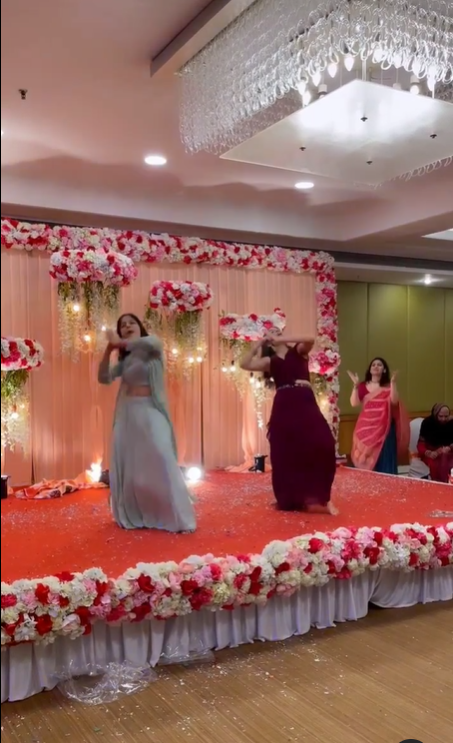 Dancing at your friend’s sangeet is the best feeling ever!