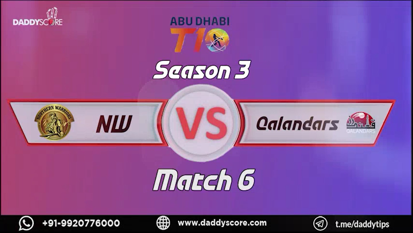 Match 6 I Northern Warriors vs Qalandars I Season 3 | Match Highlights