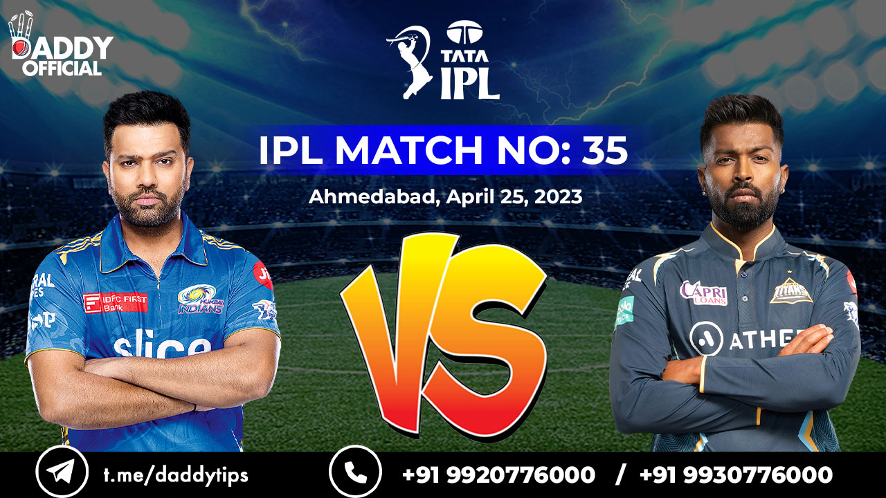 IPL 2023 | GT vs MI | 35th Match | Match Highlights
