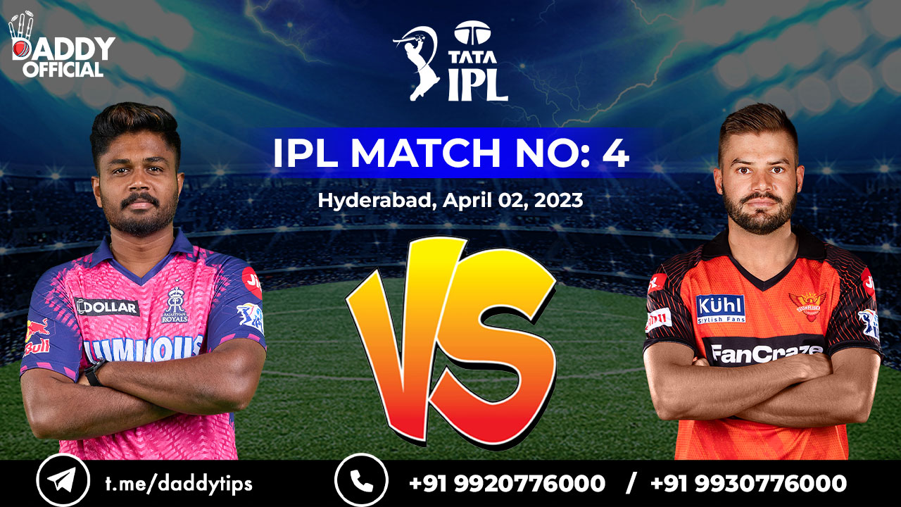 IPL 2023 | SRH vs RR | 4th Match | Match Highlights