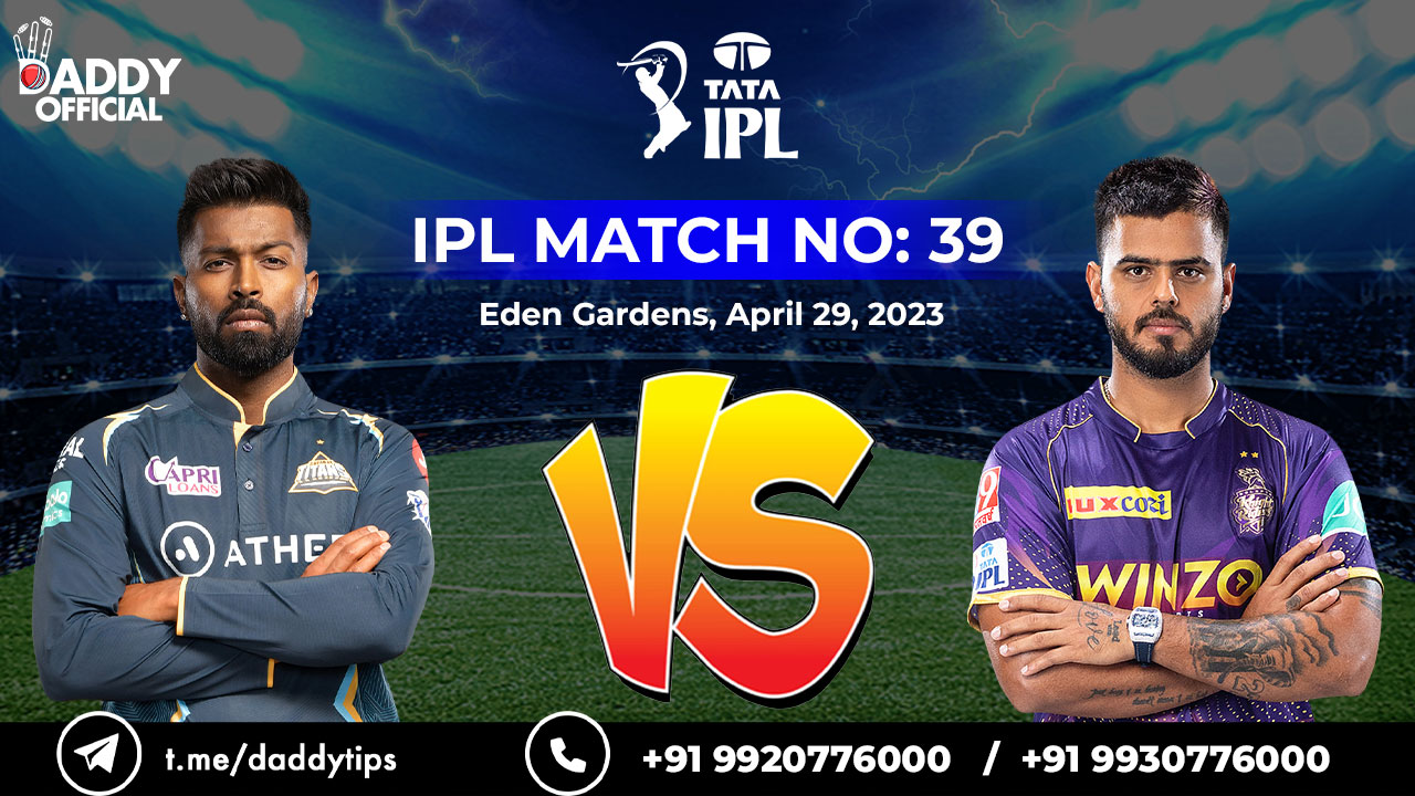 IPL 2023 | KKR vs GT | 39th Match | Match Highlights