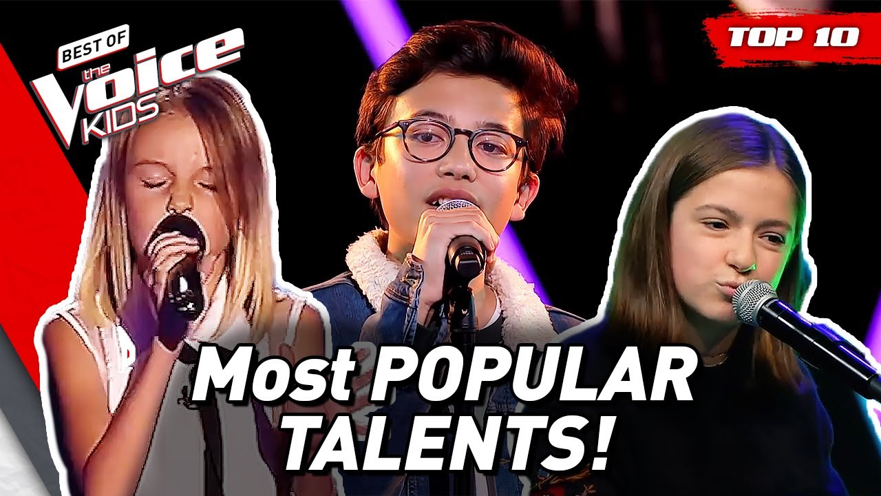 MOST POPULAR TALENTS on The Voice Kids! 😍 | Top 10