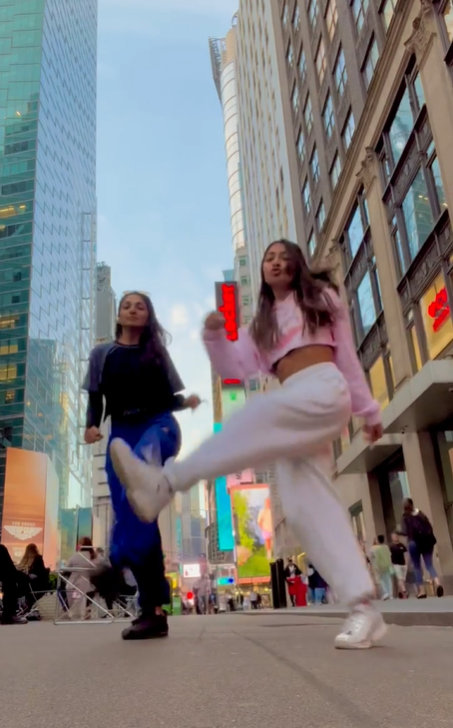 Love dancing through the streets of New York 🥰