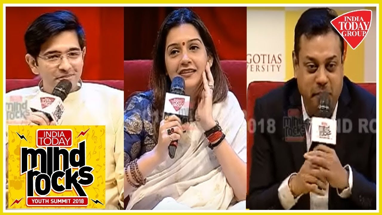 Funny Political Role Play By Sambit Patra, Priyanka Chaturvedi & Raghav Chadha | Mind Rocks 2018