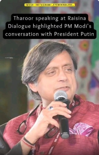 This is not an Era of War – Shashi Tharoor supporting PM Modi’s Stand on War