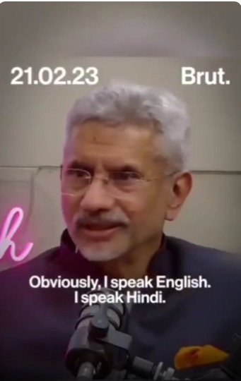 How many languages does India’s foreign minister @drs.jaishankar