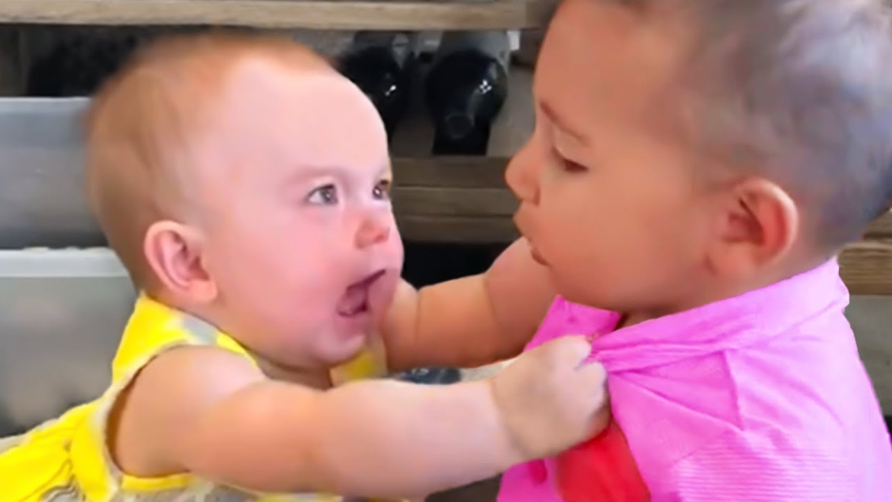 Funniest Baby and Siblings Fight Over Everyday || Cool Peachy