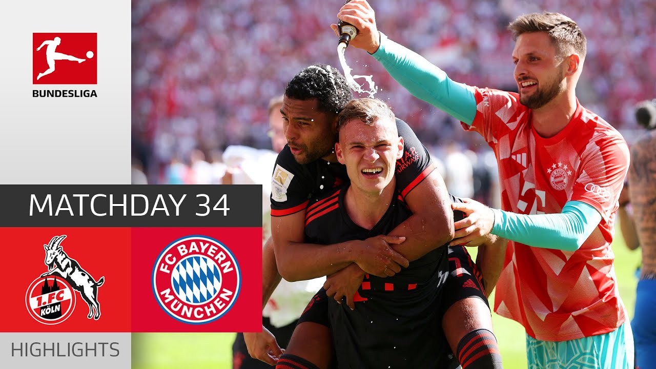 Bayern Makes The Incredible Happen! | 1. FC Köln – Bayern München | Highlights | MD 34 – Buli 22/23