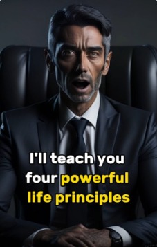 I’ll teach you four powerful life principles