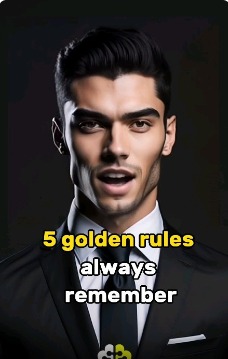 5 golden 🪙 rules always remember