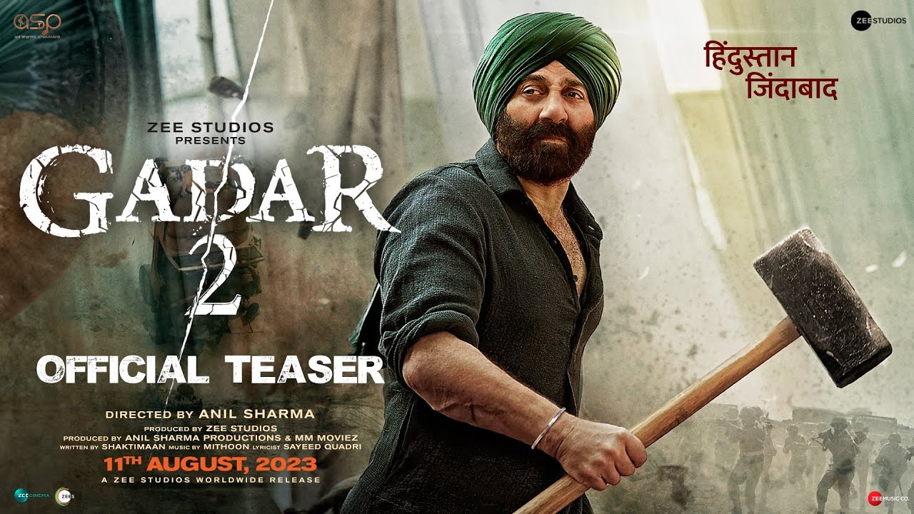 Gadar 2 Teaser | In Cinemas 11th August | Sunny Deol | Ameesha Patel | Anil Sharma | Zee Studios