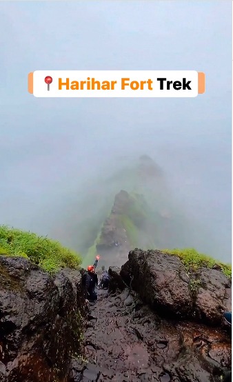 Harihar Fort Trek 🚩 Join us this 17-18 June from #Mumbai & #Pune