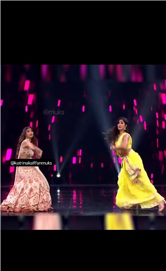 Shilpa Shetty and The Katrina Kaif performing Kay’s song…