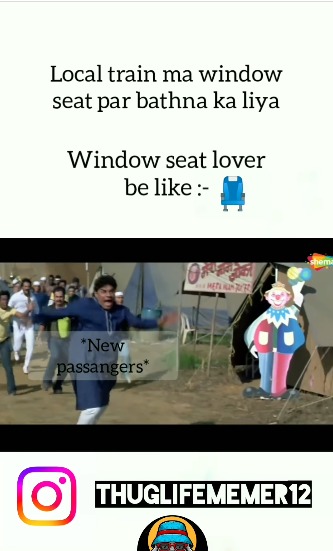 Window seat 💺 lover be like :-