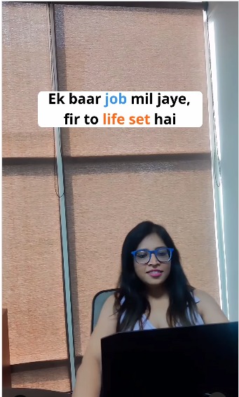 The biggest myth is that “life will be set after getting the job.”