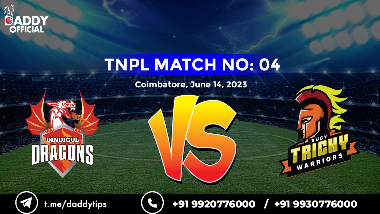 TNPL 2023 | TRICHY vs DGD | 4th Match | Highlights
