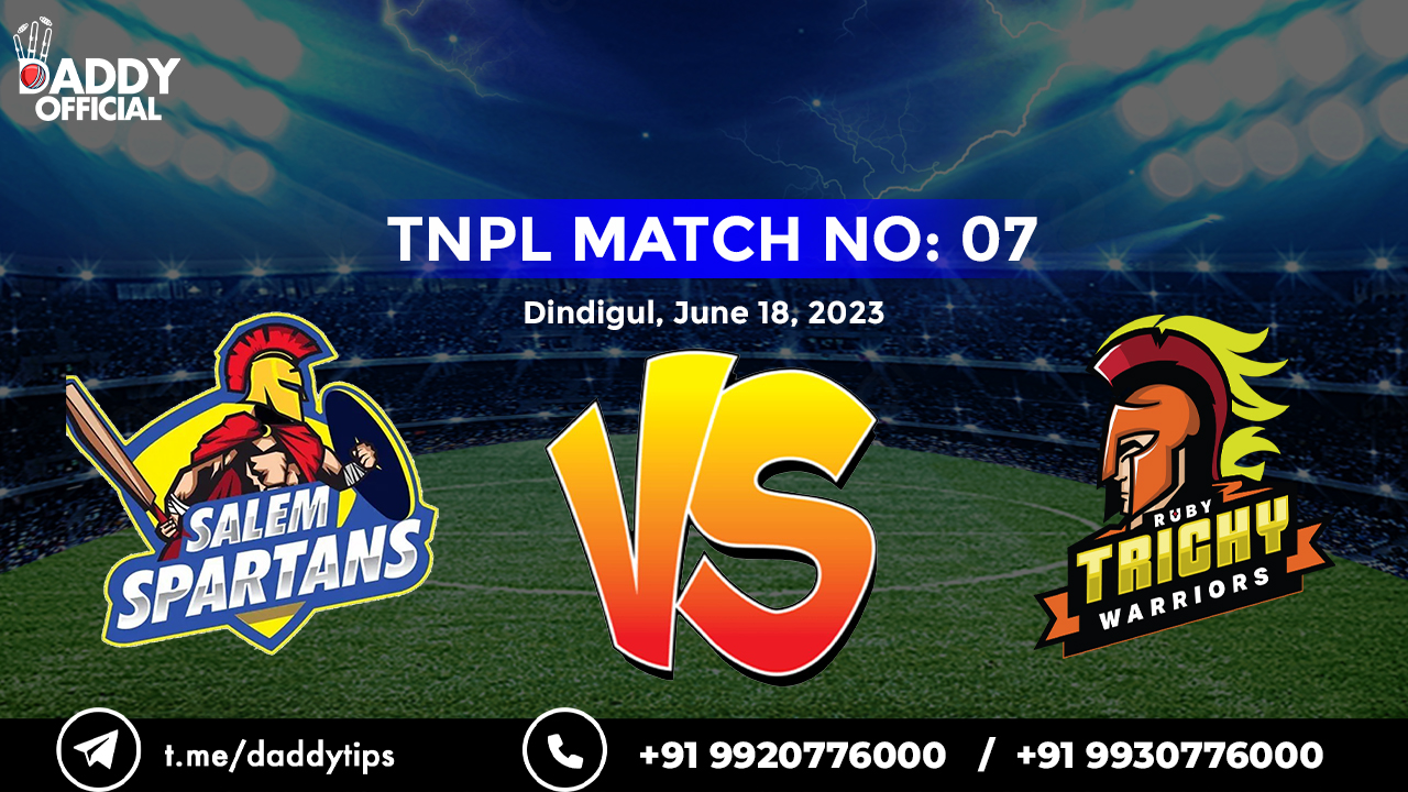 TNPL 2023 | TRICHY vs SLST | 7th Match | Highlights