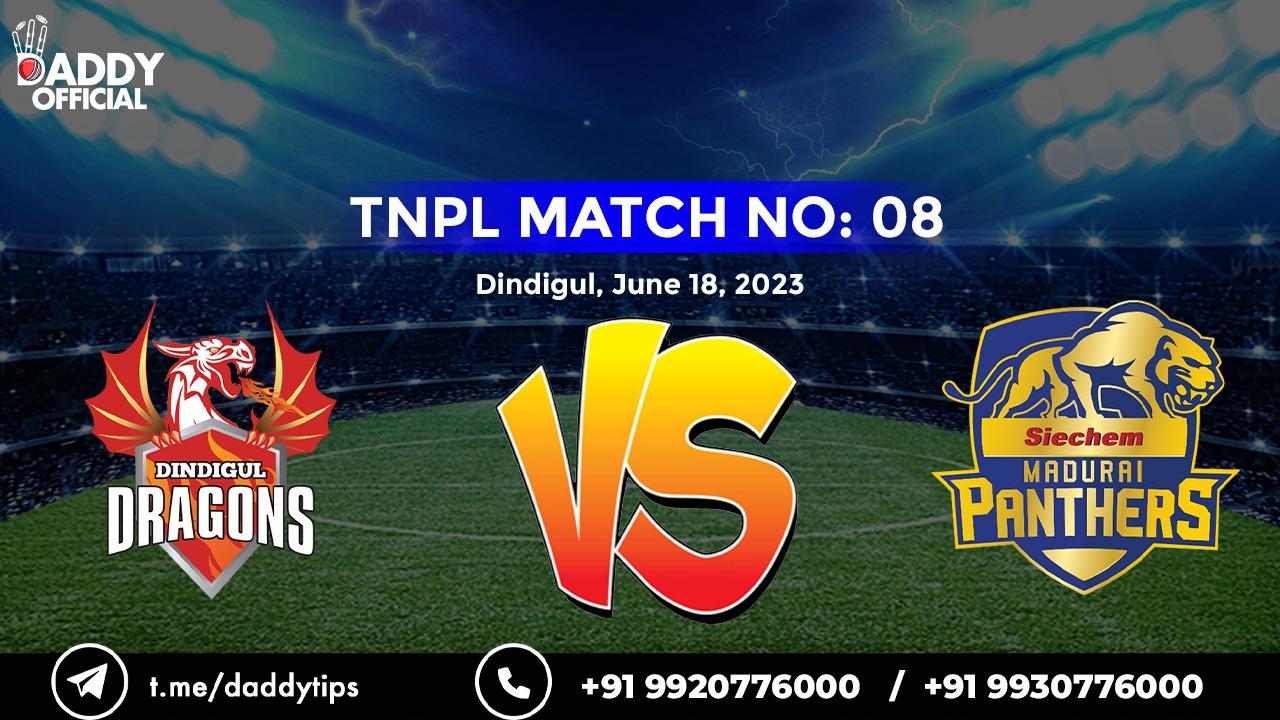 TNPL 2023 | MADURAI vs DGD | 8th Match | Highlights