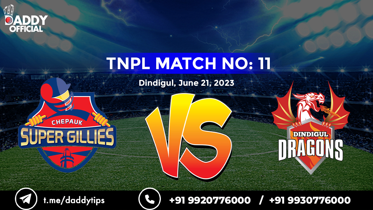 TNPL 2023 | DGD vs CSG | 11th Match | Highlights
