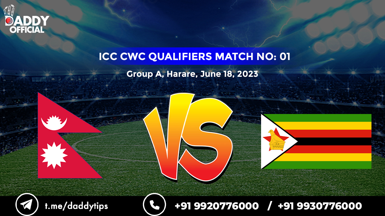 ICC CWC (Q) 2023 | NEP vs ZIM | 1st Match Highlights