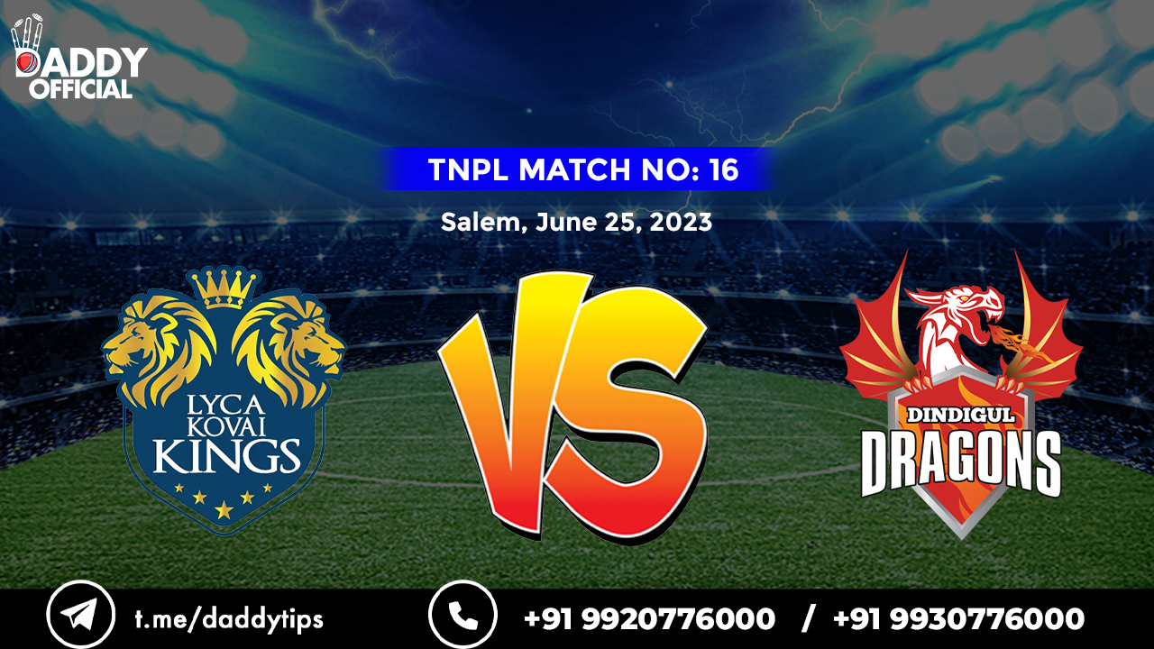 TNPL 2023 | LYCA vs DD | 16th Match | Highlights