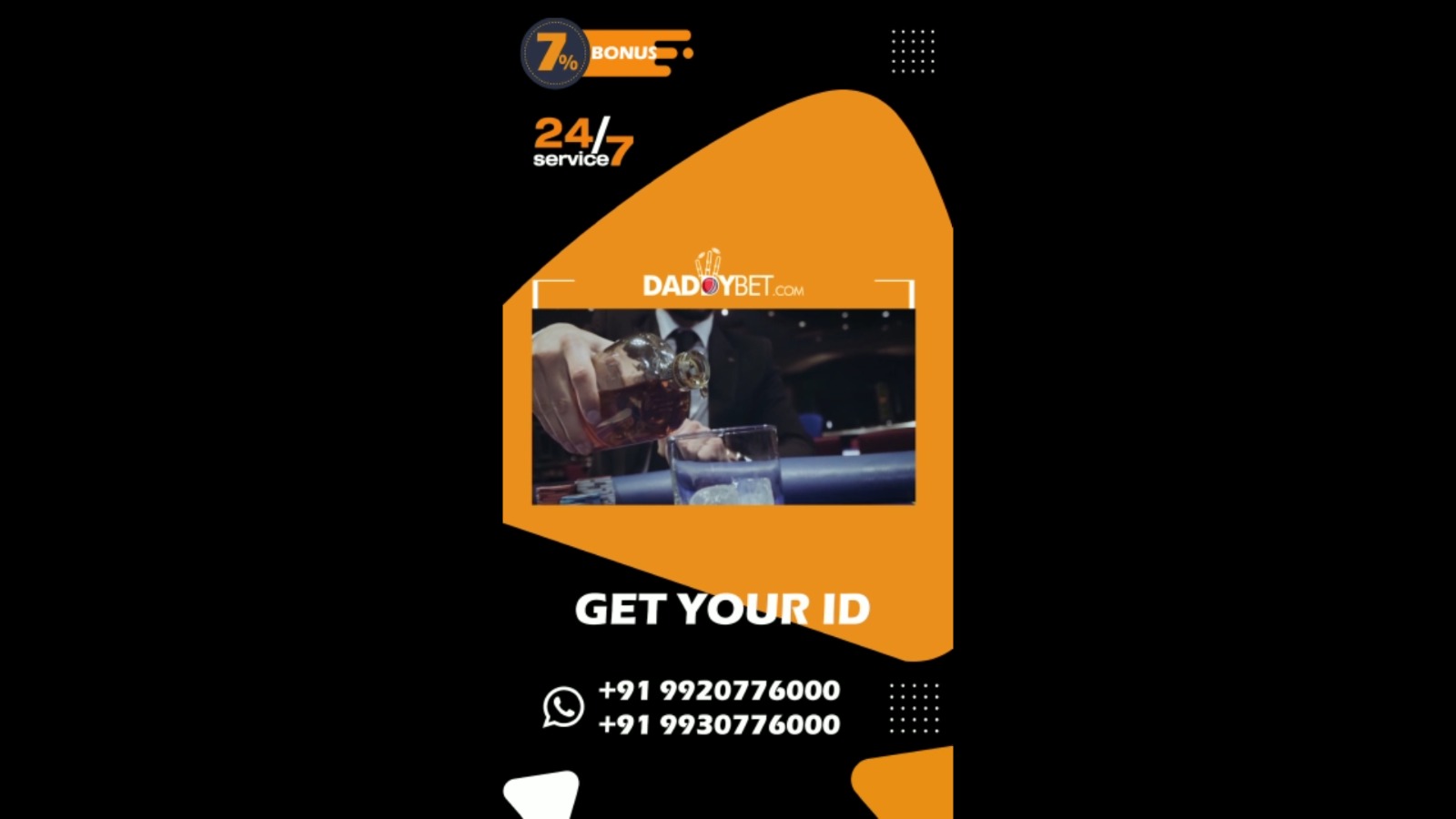Get Your Casino & Cricket Online Id From India’s Biggest & Most Trusted Book& licenced product! Daddybet.com