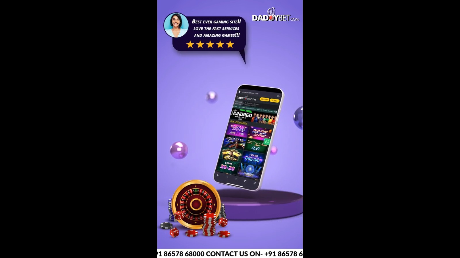 Daddybet is the best ever gaming website 😃
