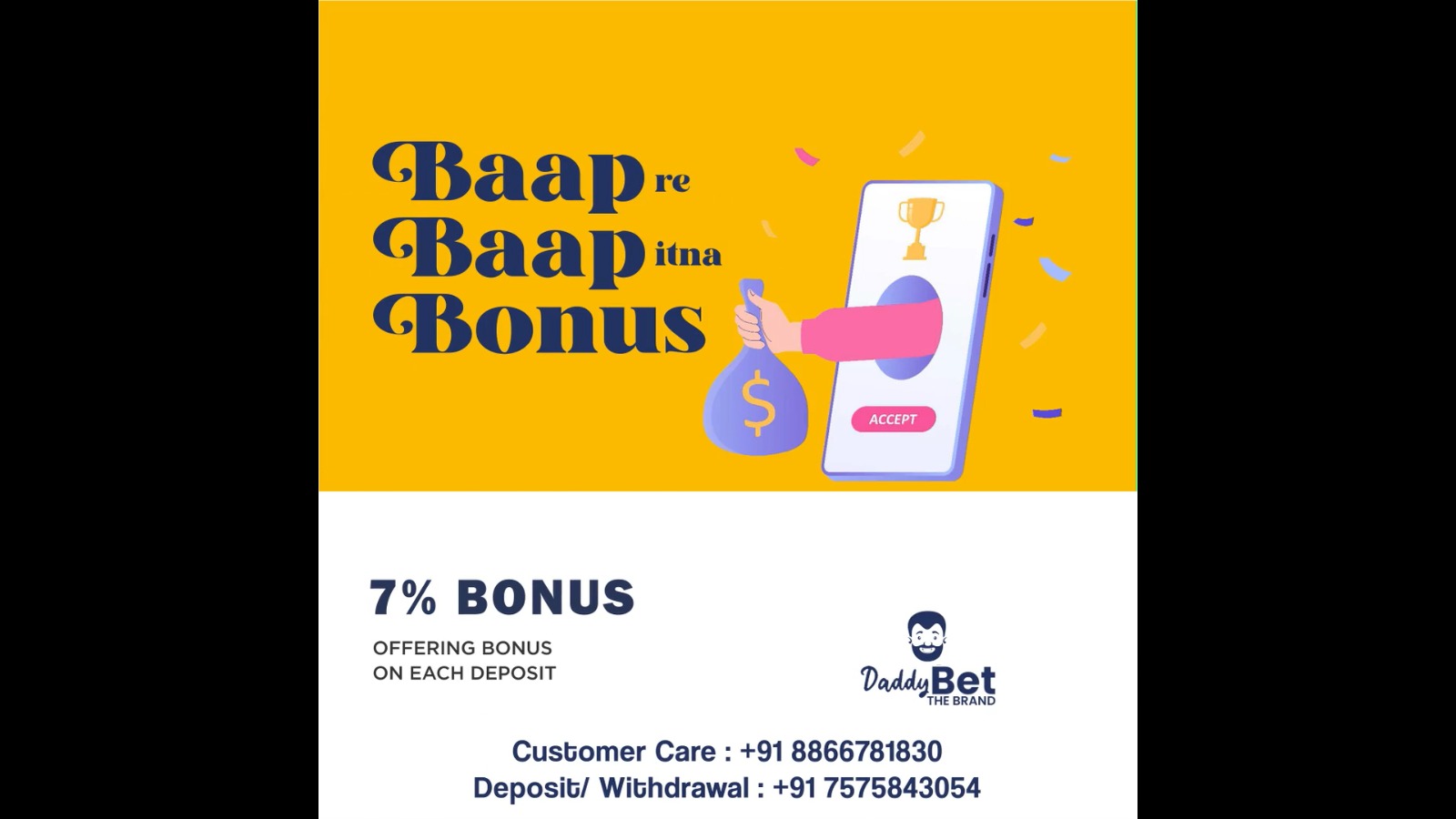 The Baap Of All Betting Platform Only Daddybet.com 😎