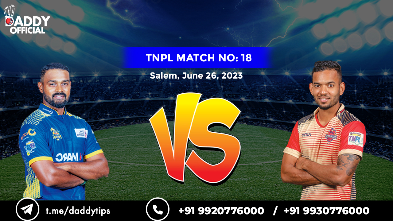 TNPL 2023 | SMP vs CSG | 18th Match | Highlights