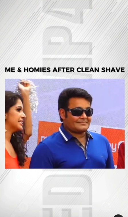 Mention your clean shave Homies 😂