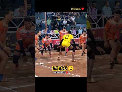 The Kick 😮#shorts #kabaddi #kabaddilife