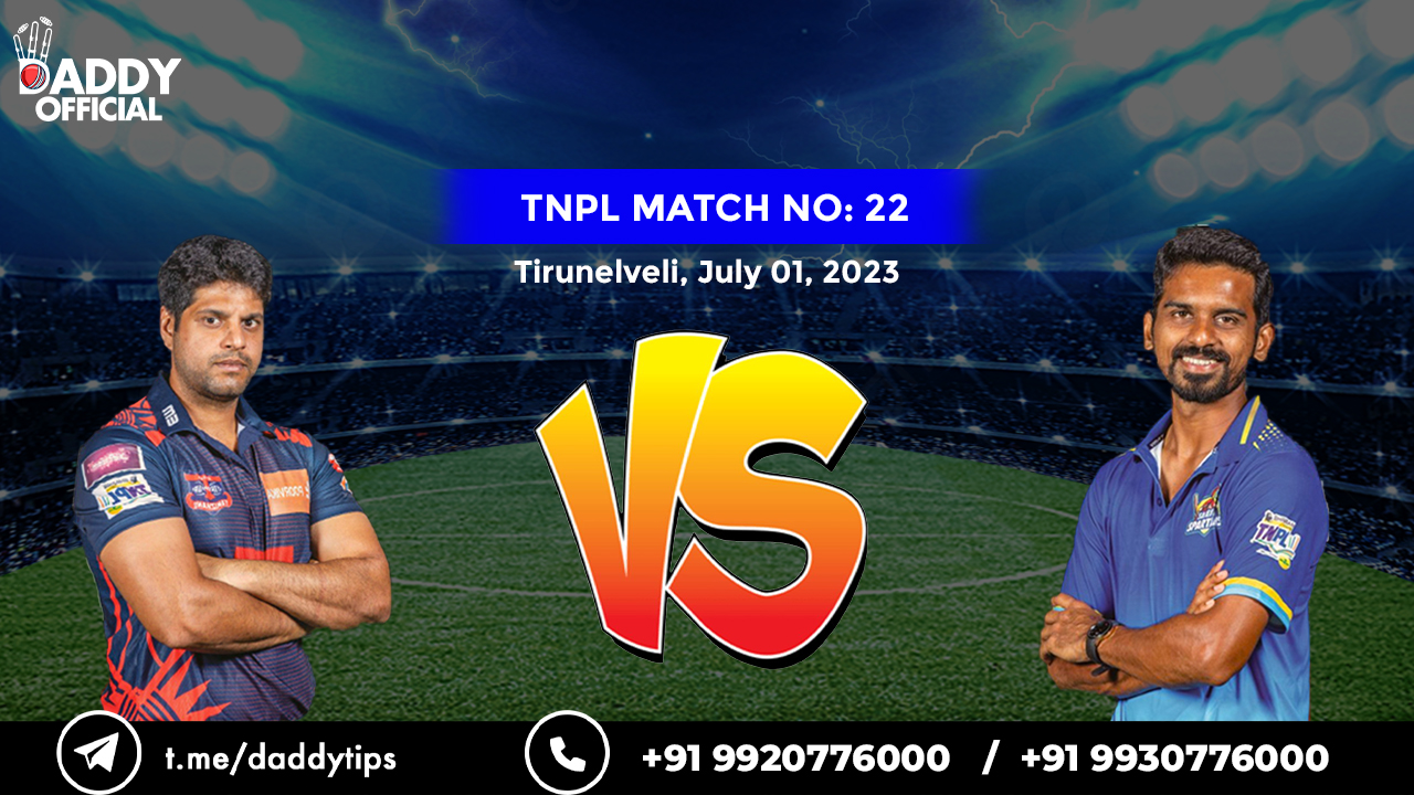 TNPL 2023 | SS vs IDTT | 22nd Match | Highlights