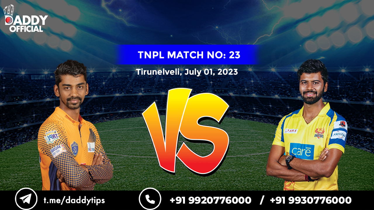 TNPL 2023 | NRK vs DD | 23rd Match | Highlights