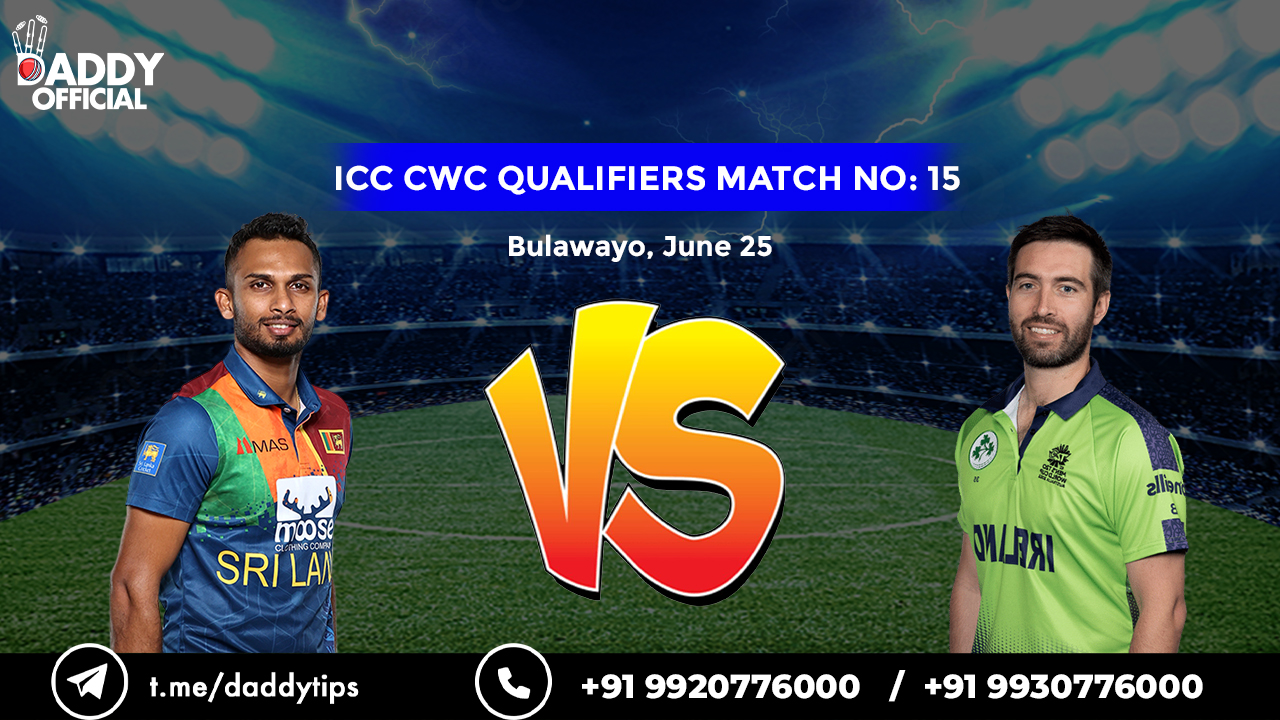 ICC CWC (Q) 2023 | SL vs IRE | 15th Match Highlights