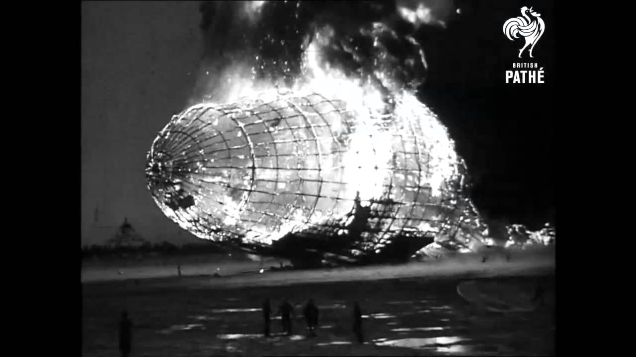 Hindenburg Disaster – Real Footage (1937) | British Pathé