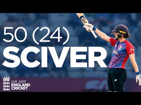 Sciver Smashes Fastest EVER Innings! – 50 OFF 24 BALLS! – England vs India 2021
