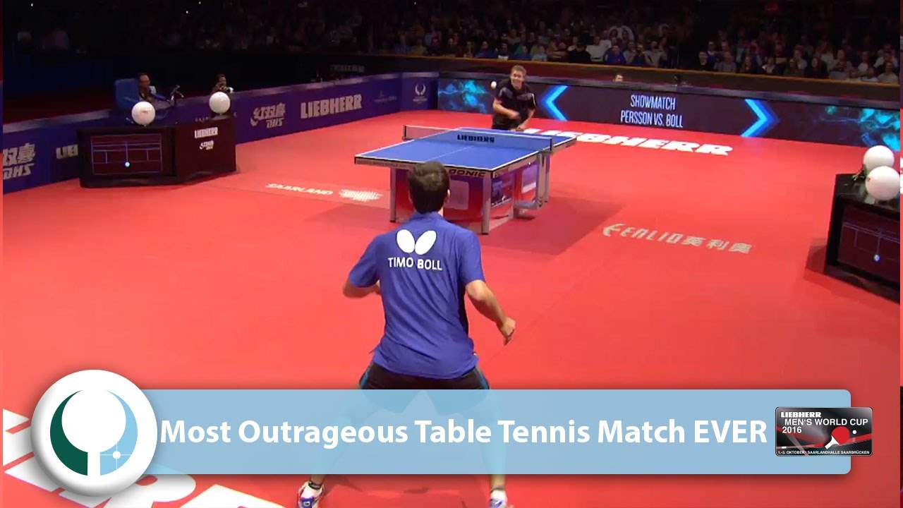 Most Outrageous Table Tennis Match EVER