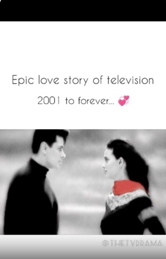 The epic love story of television ✨❤️