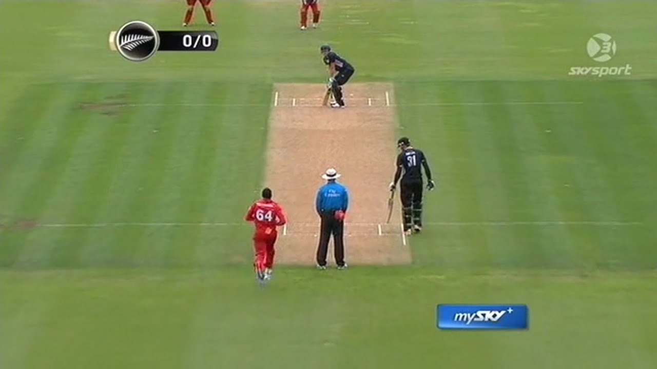 New Zealand vs Zimbabwe 2nd ODI 2012 at Whangarei | Match Highlights