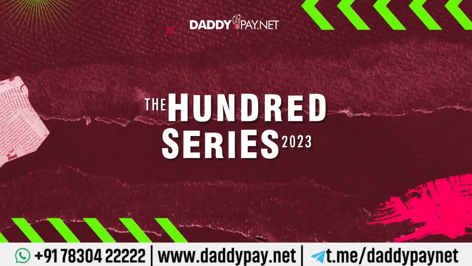 DADDYPAY.NET – The Hundred Series 2023 ✌️