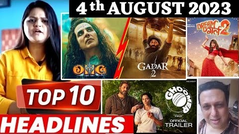 Top 10 Big News of Bollywood  4th AUGUST 2023 Karan Johar, Akshay Kumar