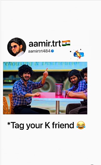 Tag your K friend 😂🤣