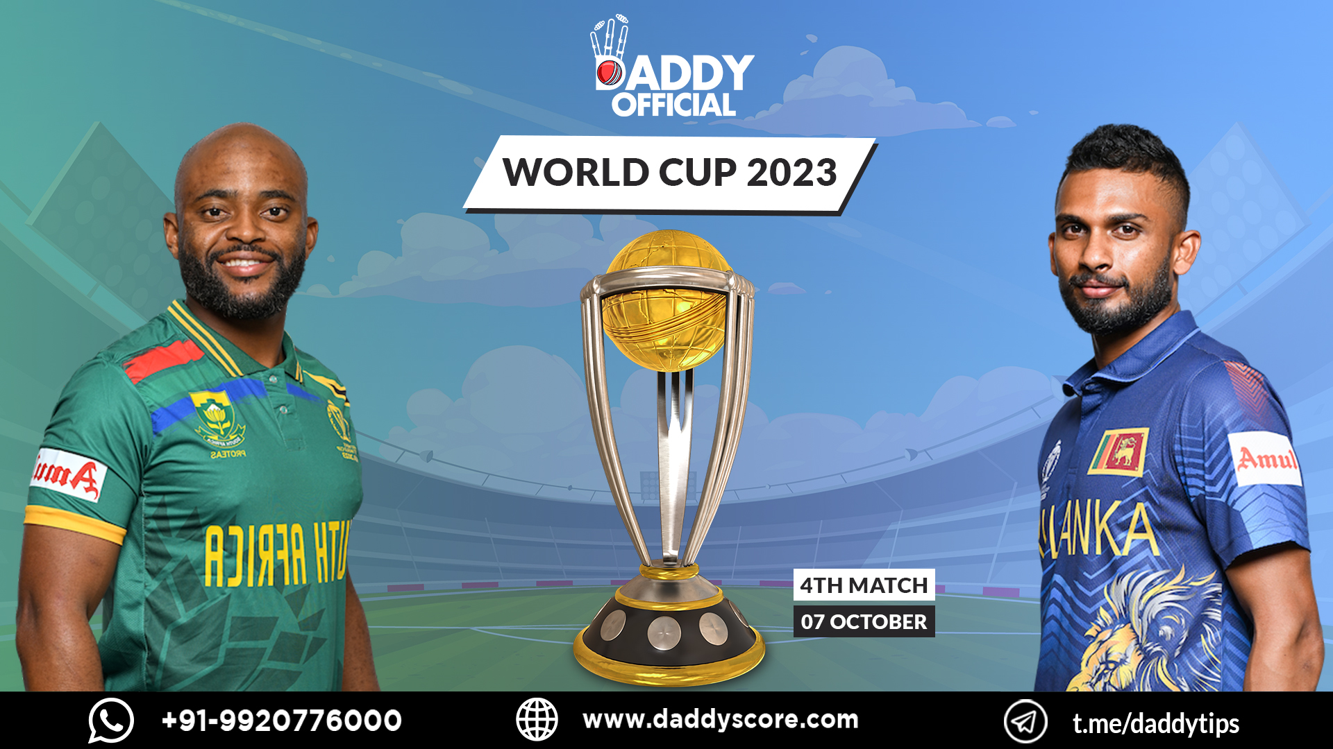 World Cup 2023 | 4th Match SA vs SL Highlights