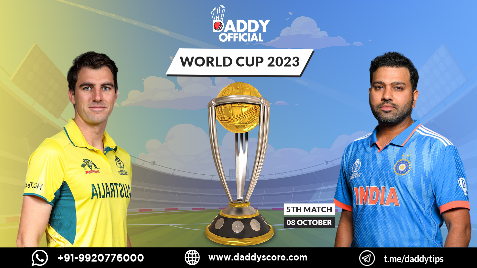 World Cup 2023 | 5th Match IND vs AUS Highlights