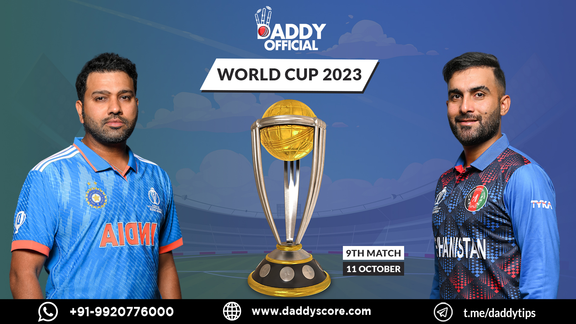 World Cup 2023 9th Match IND vs AFG  Highlights