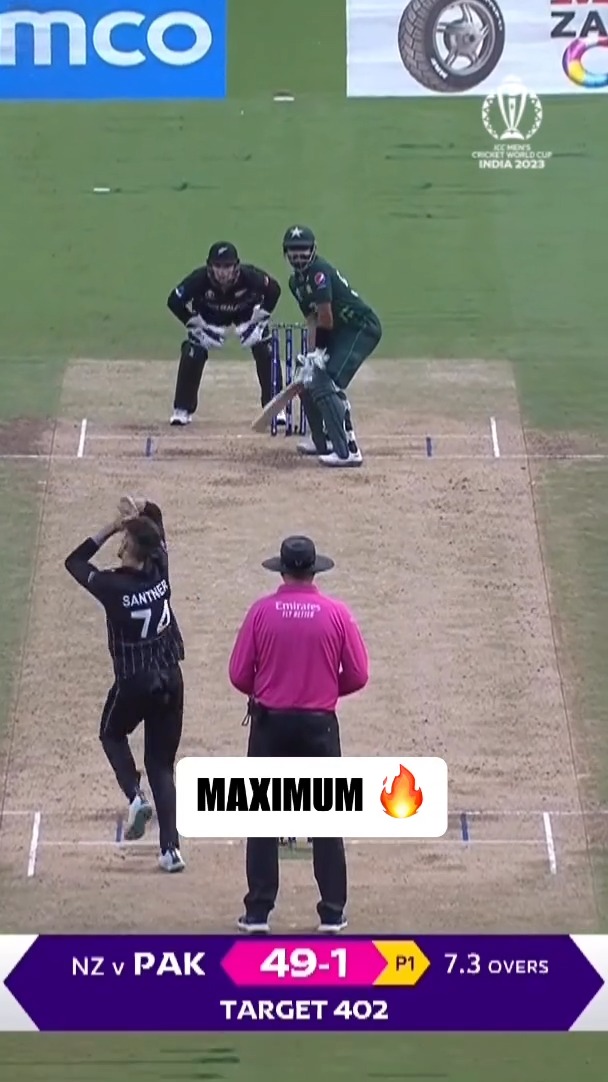 Babar Azam belts one for SIX!