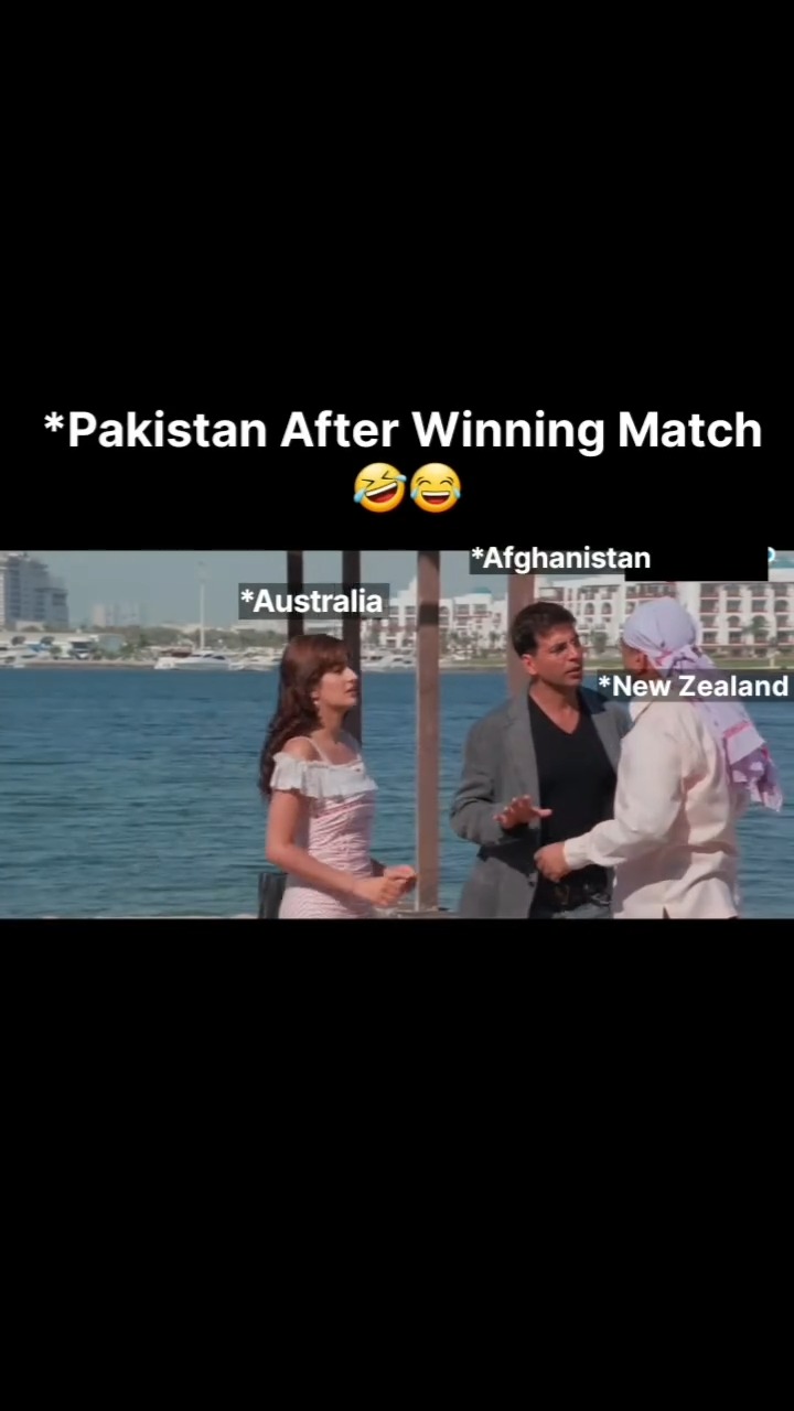 Pakistan After Winning Match.😂🤣