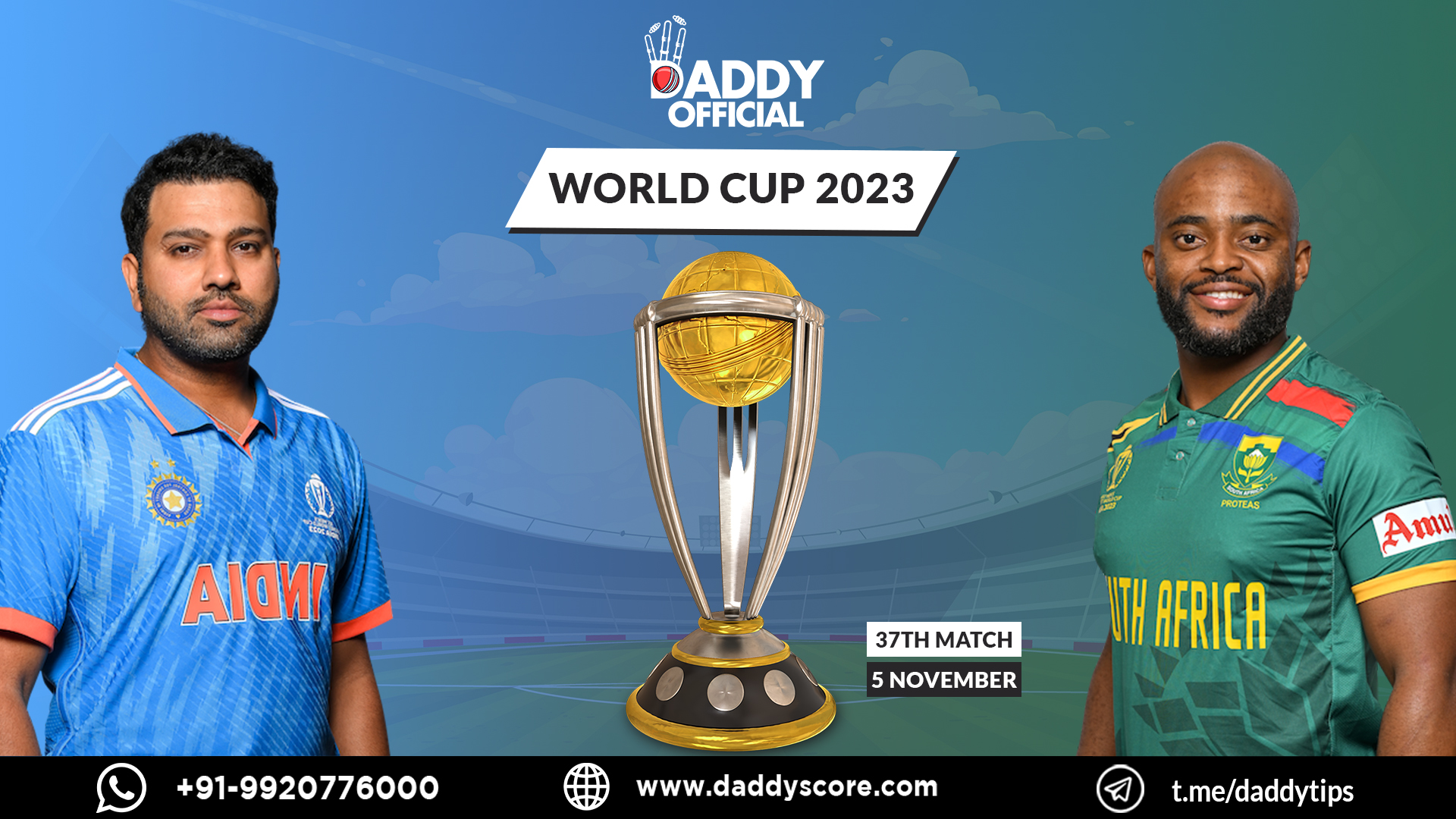 World Cup 2023 37th Match IND vs SA Highlights