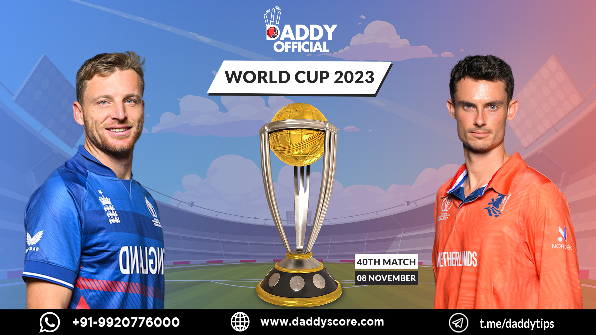 World Cup 2023 40th Match ENG vs NED Highlights