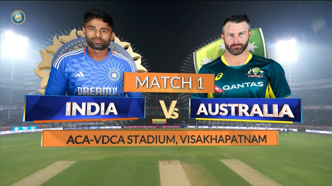 IND vs AUS 2023-24, 1ST T20I: Match Highlights